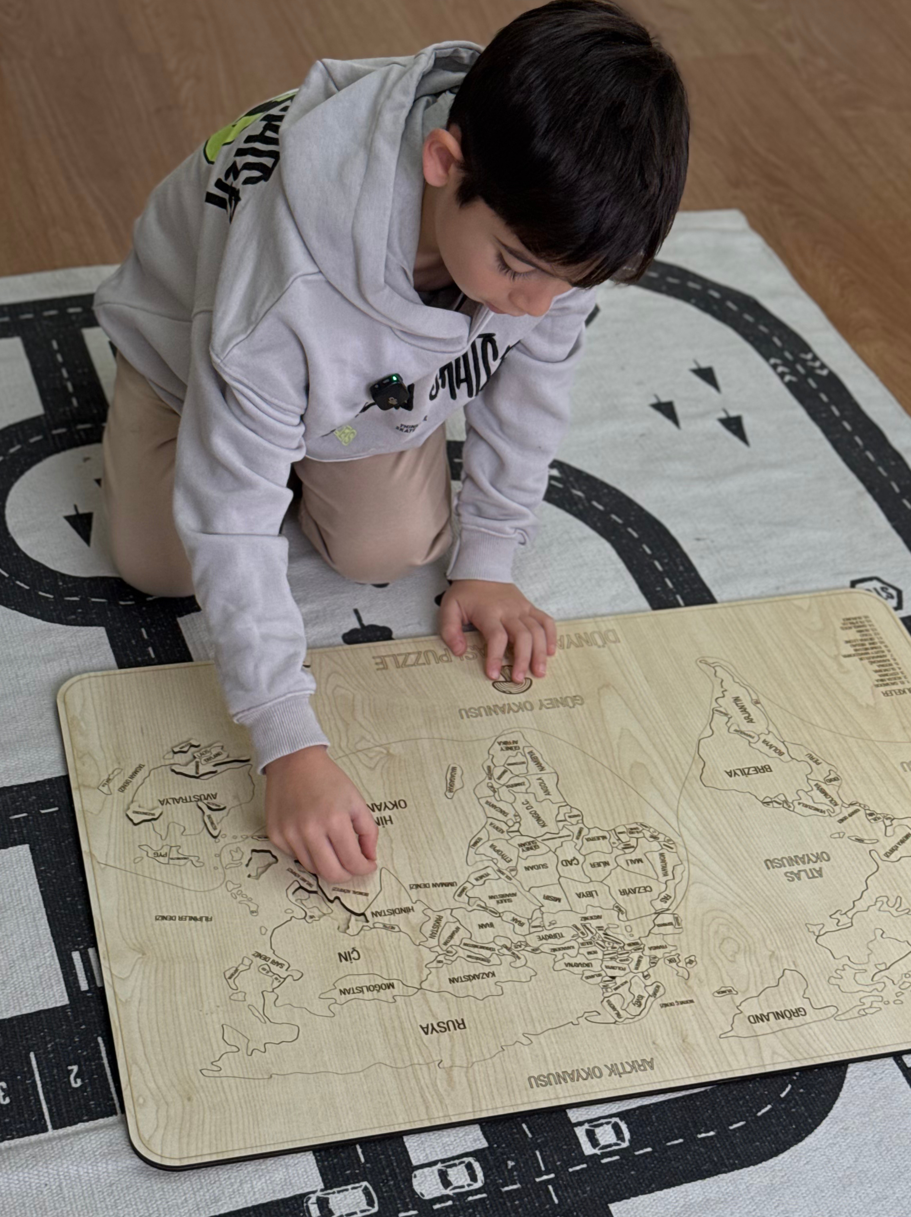 Dünya Haritası Puzzle