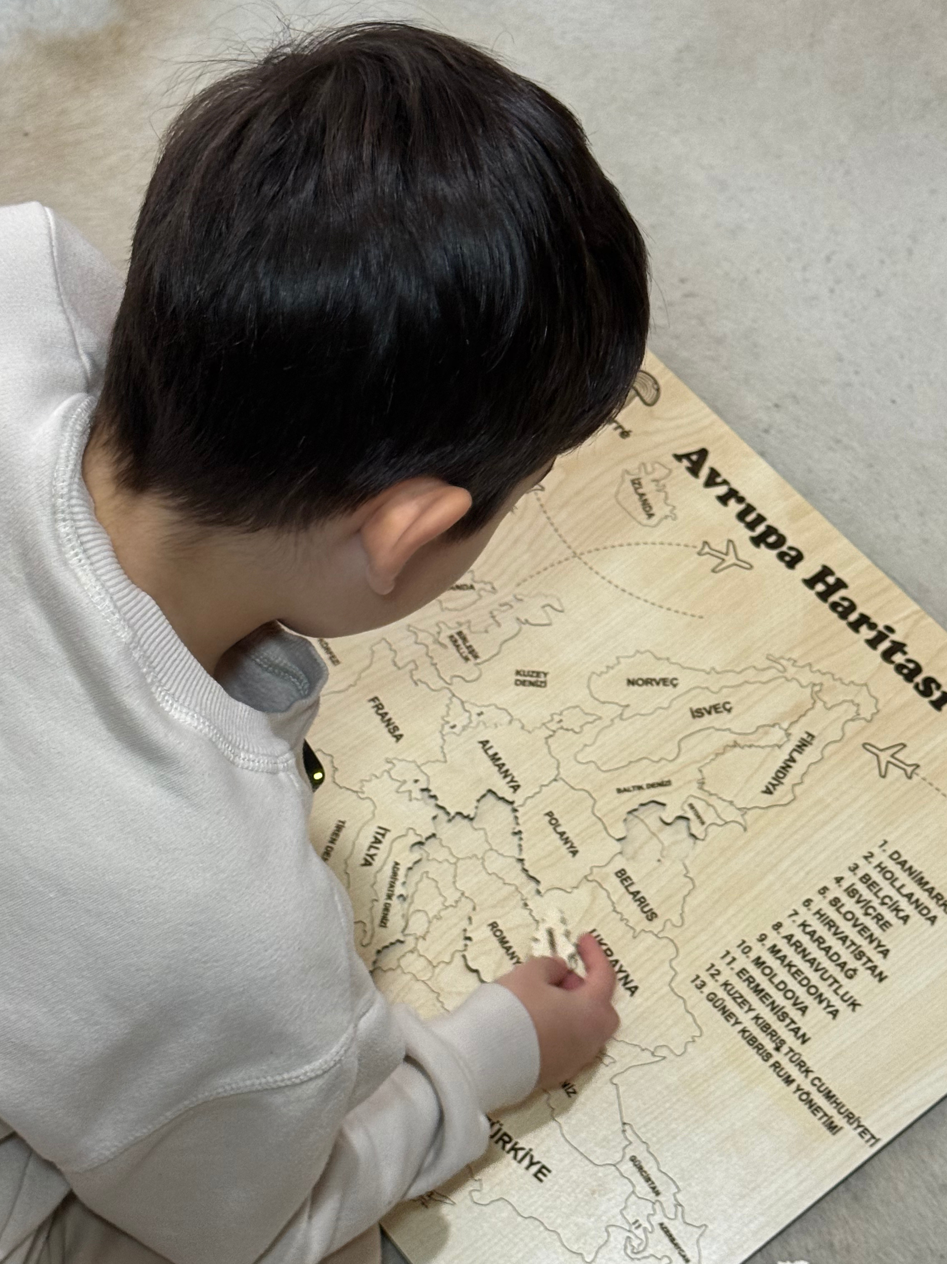 Avrupa Haritası Puzzle