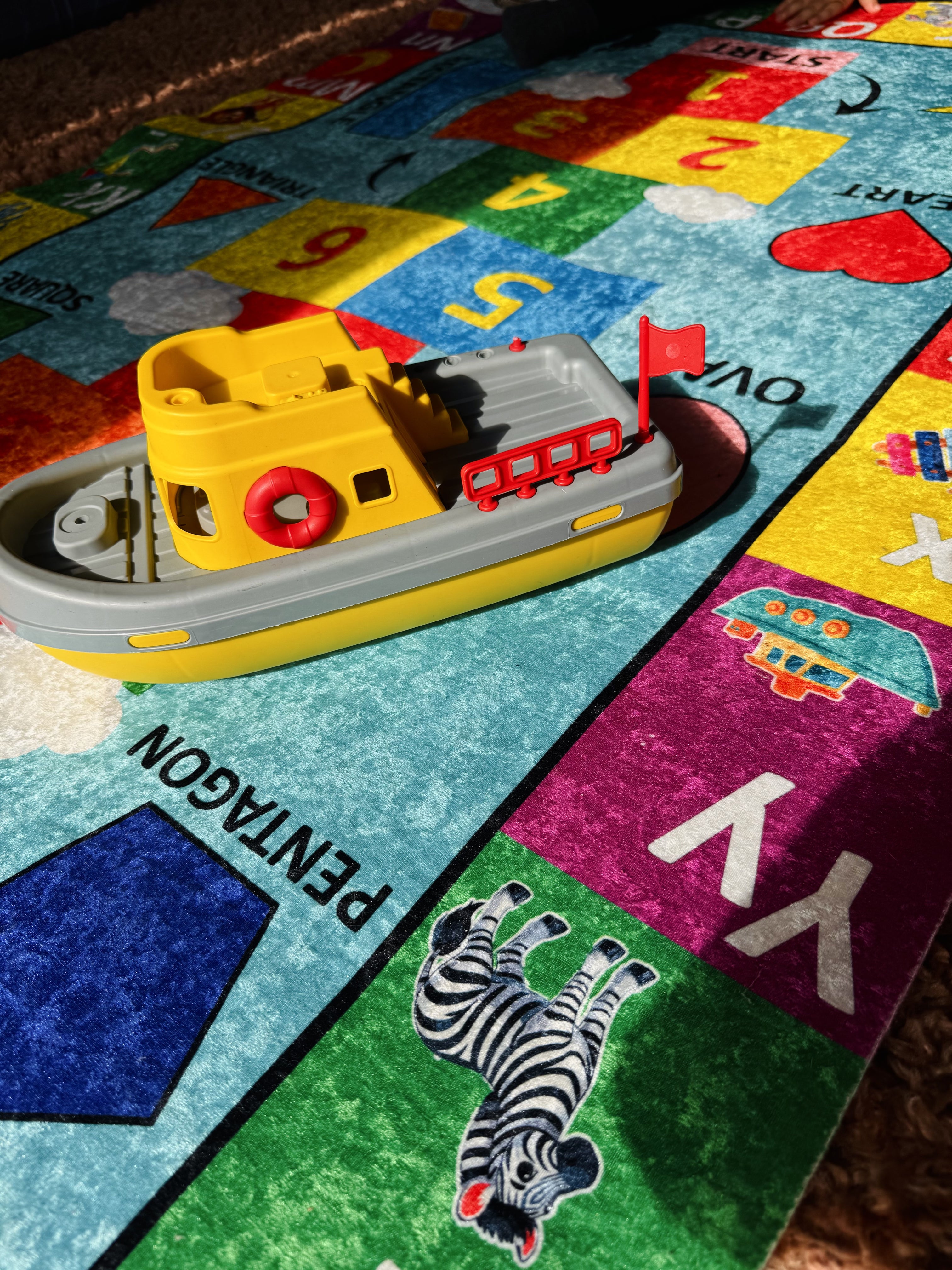 Montessori Eğitici Öğrenme Halısı