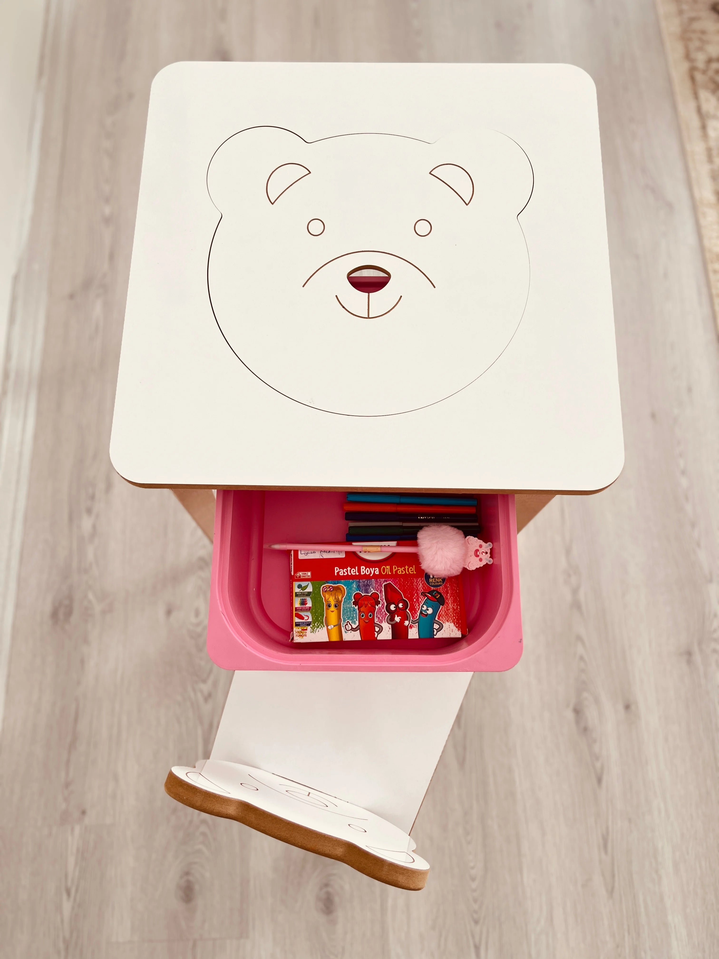 Montessori Aktivite Masası ve Sandalyesi