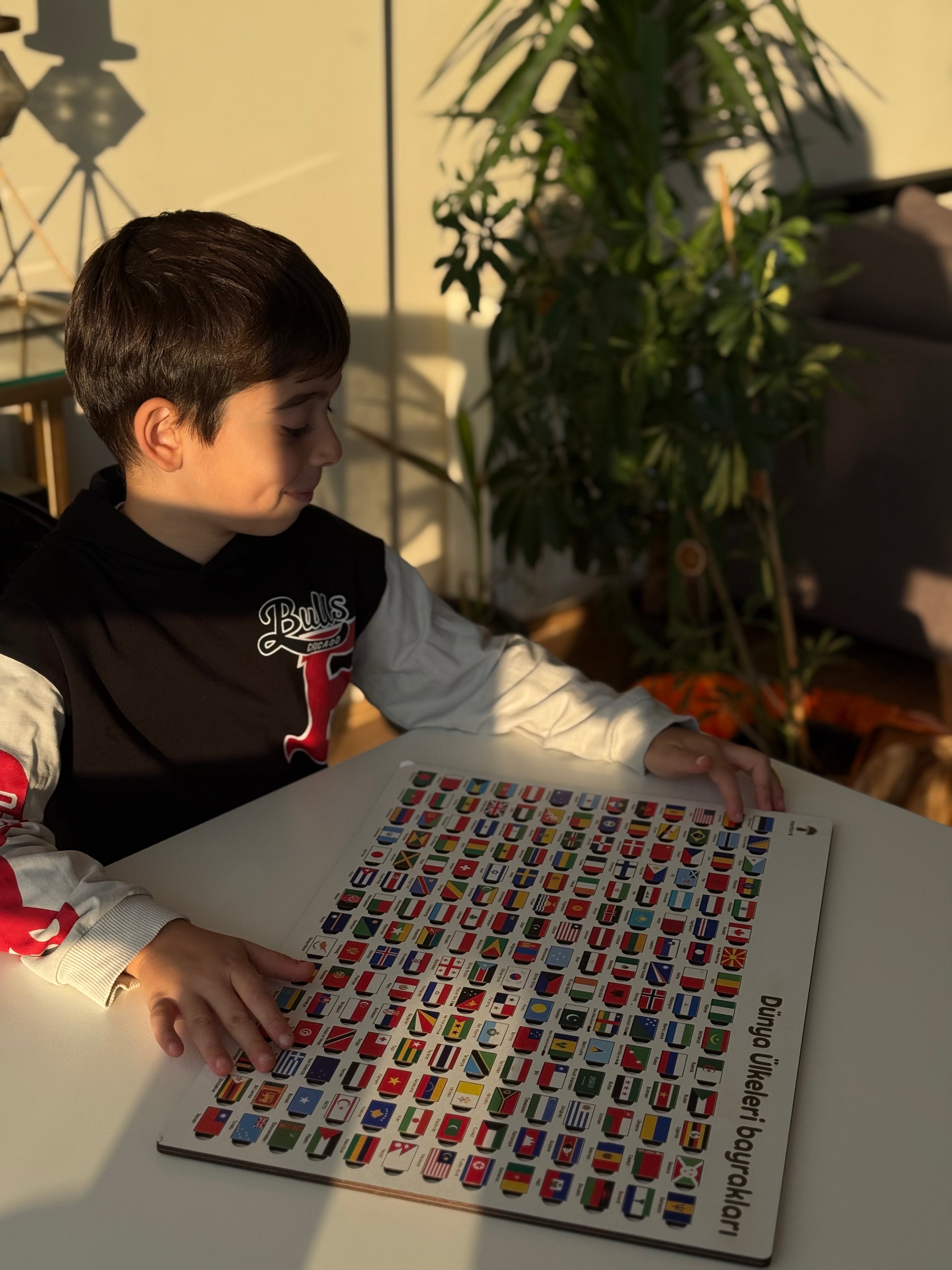 Ülke Bayrakları Puzzle - Türkçe