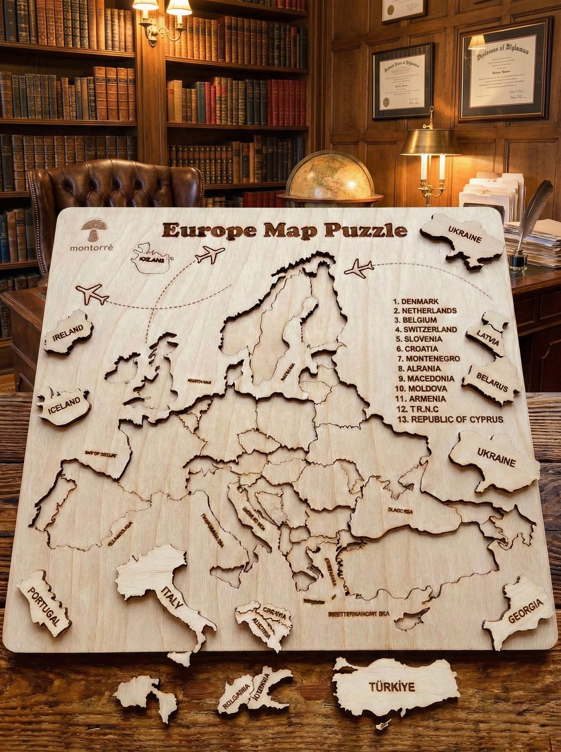 Avrupa Haritası Puzzle