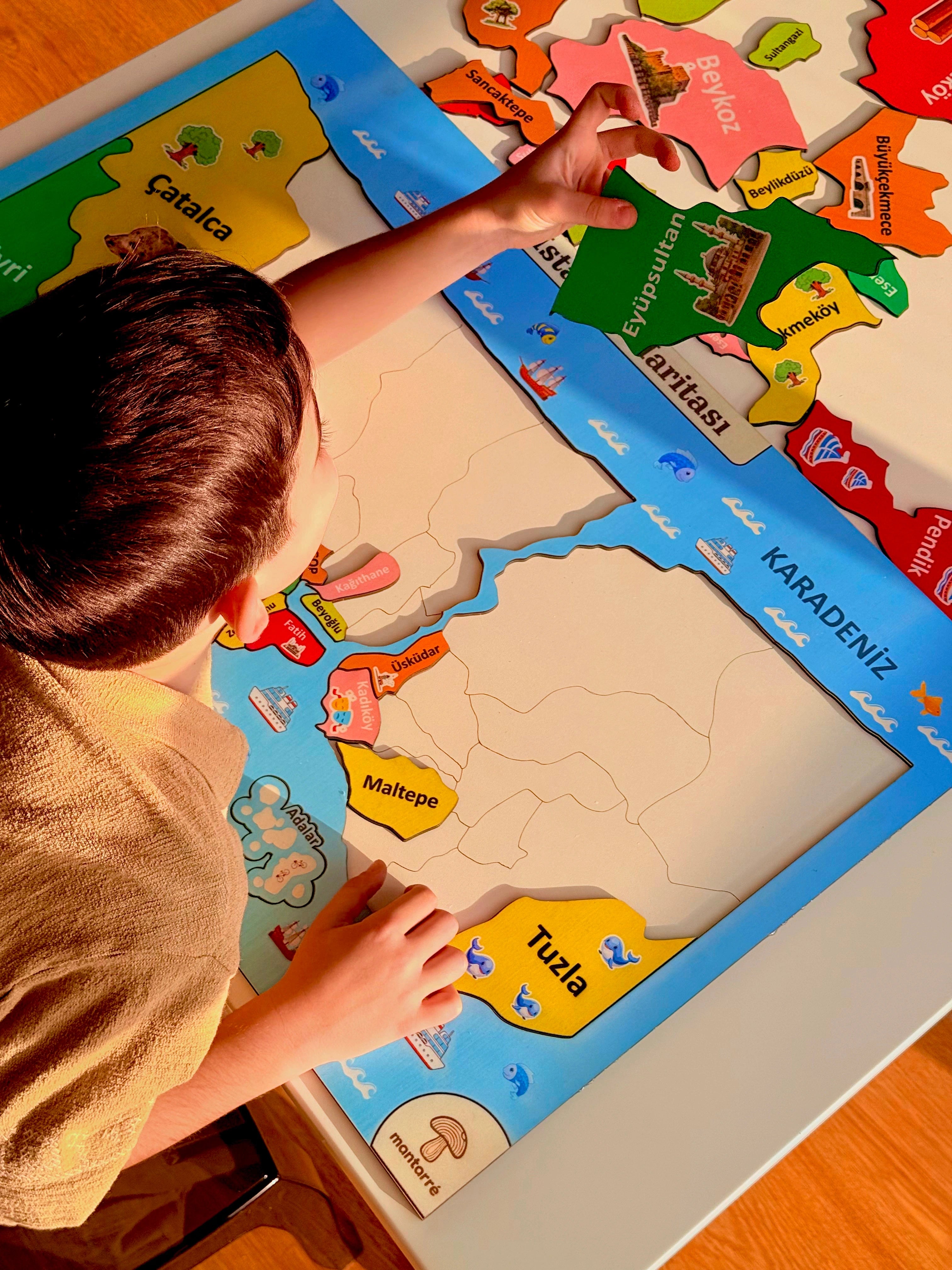 İstanbul Haritası Puzzle