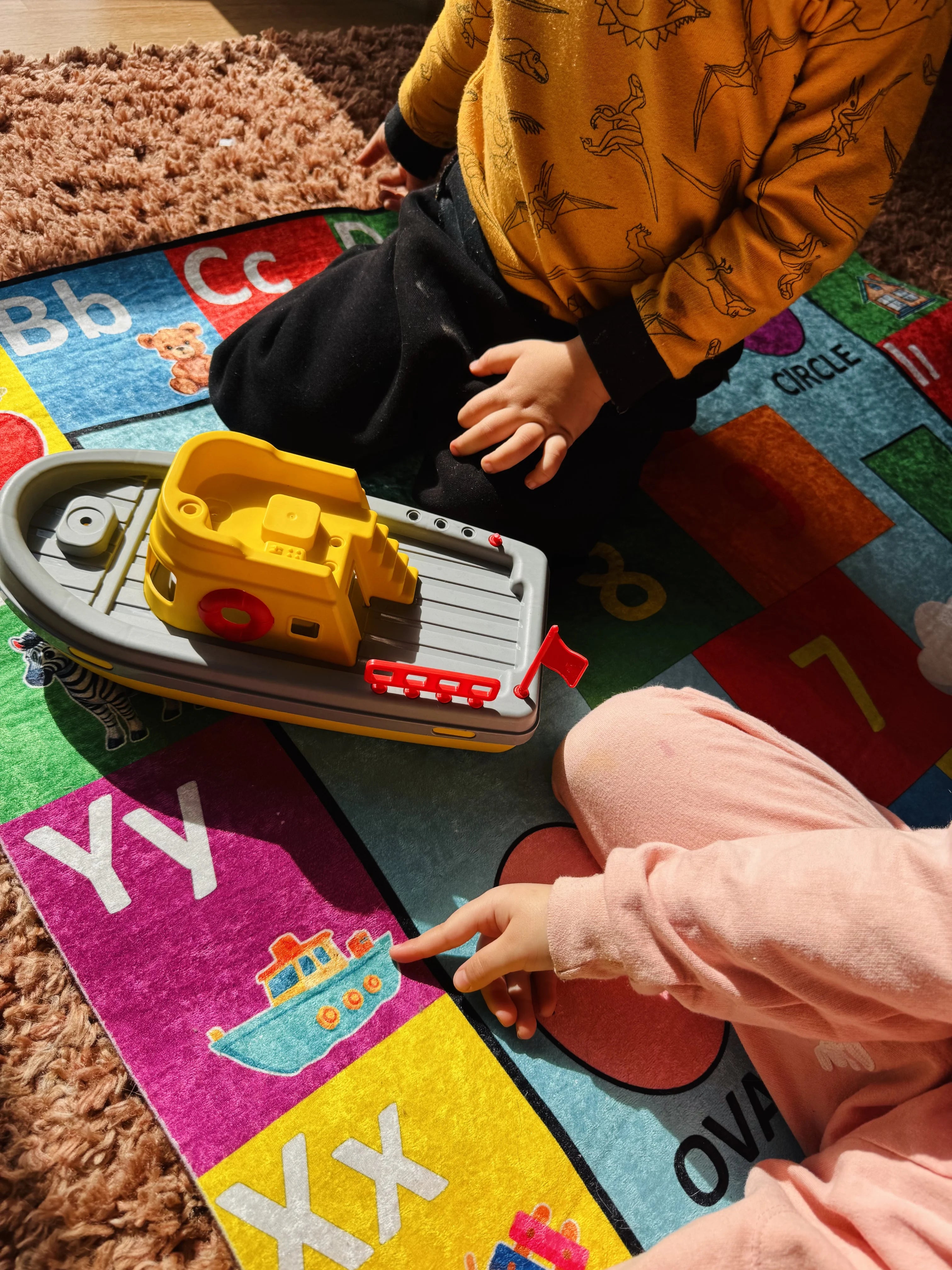 Montessori Eğitici Öğrenme Halısı
