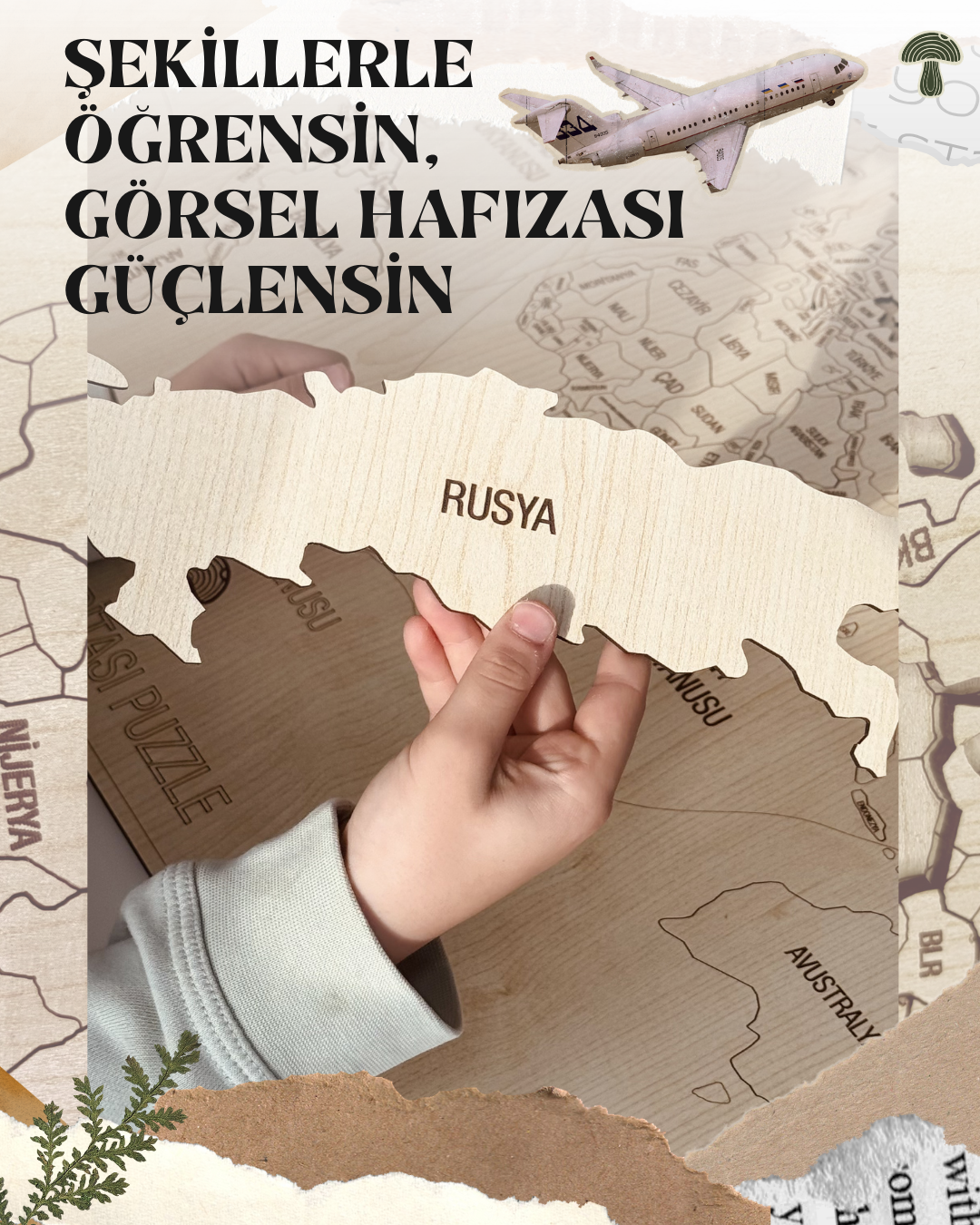 Dünya Haritası Puzzle