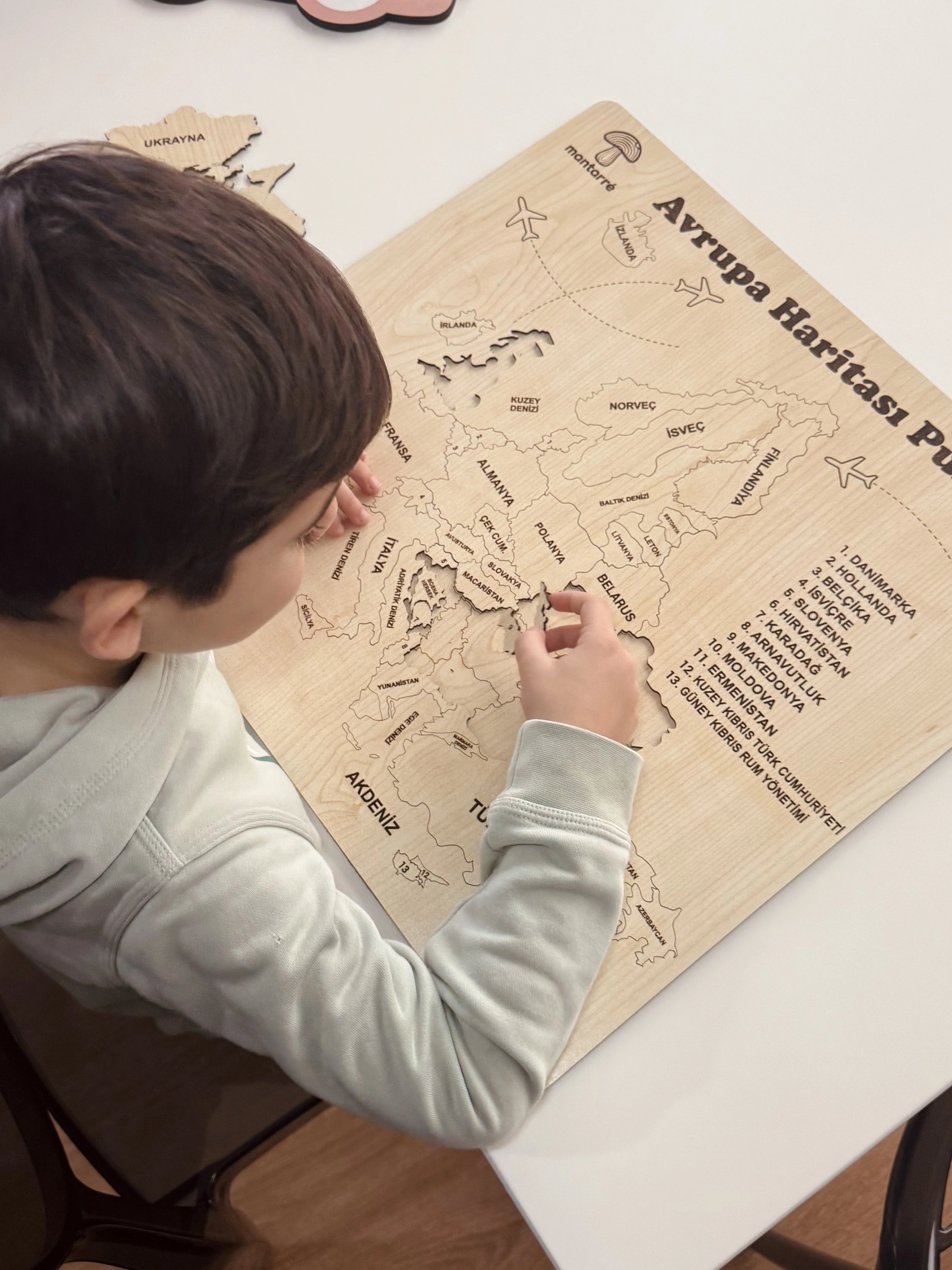 Avrupa Haritası Puzzle