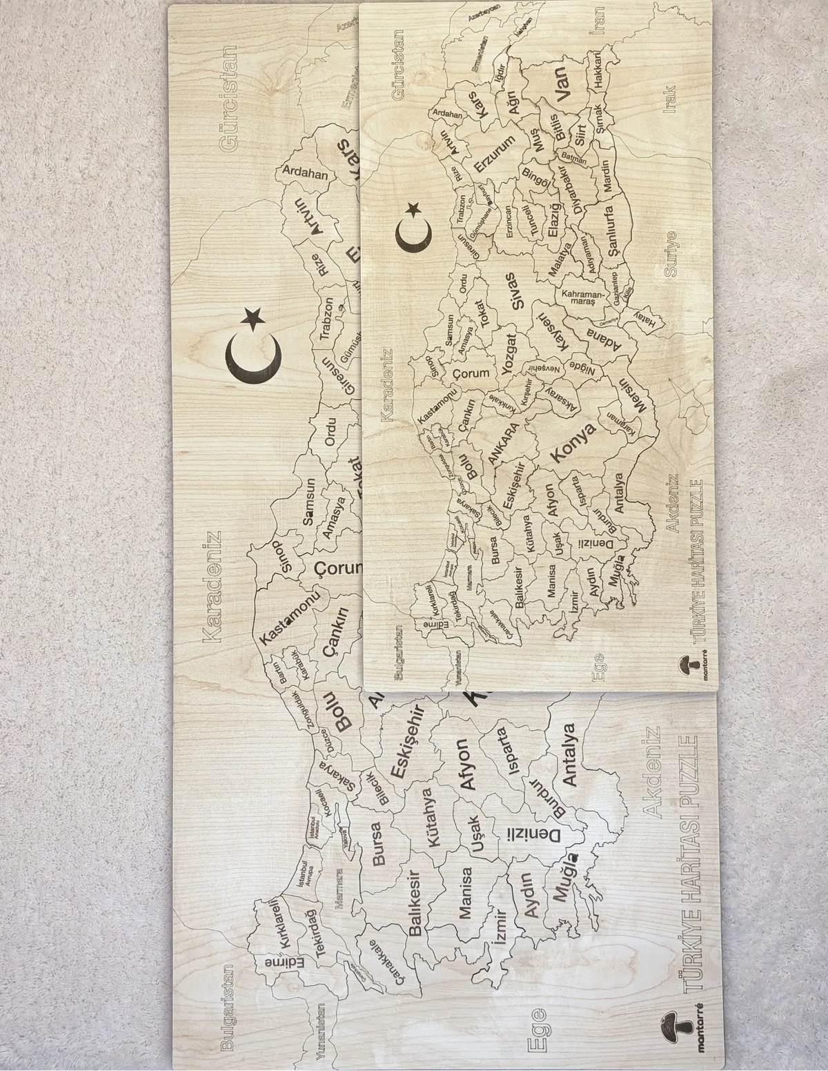 Türkiye Haritası Puzzle