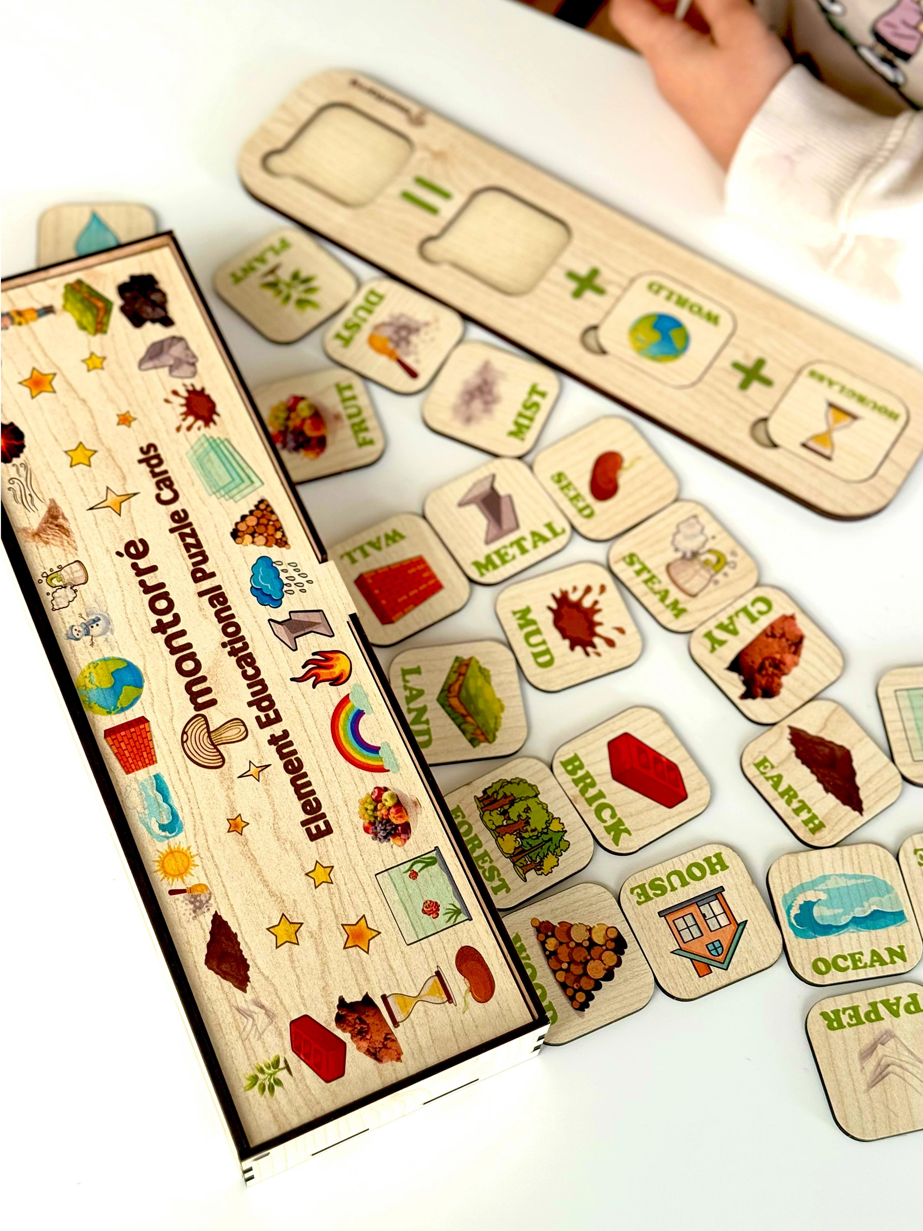 Montessori Element Birleştirme ve Mantık Oyunu