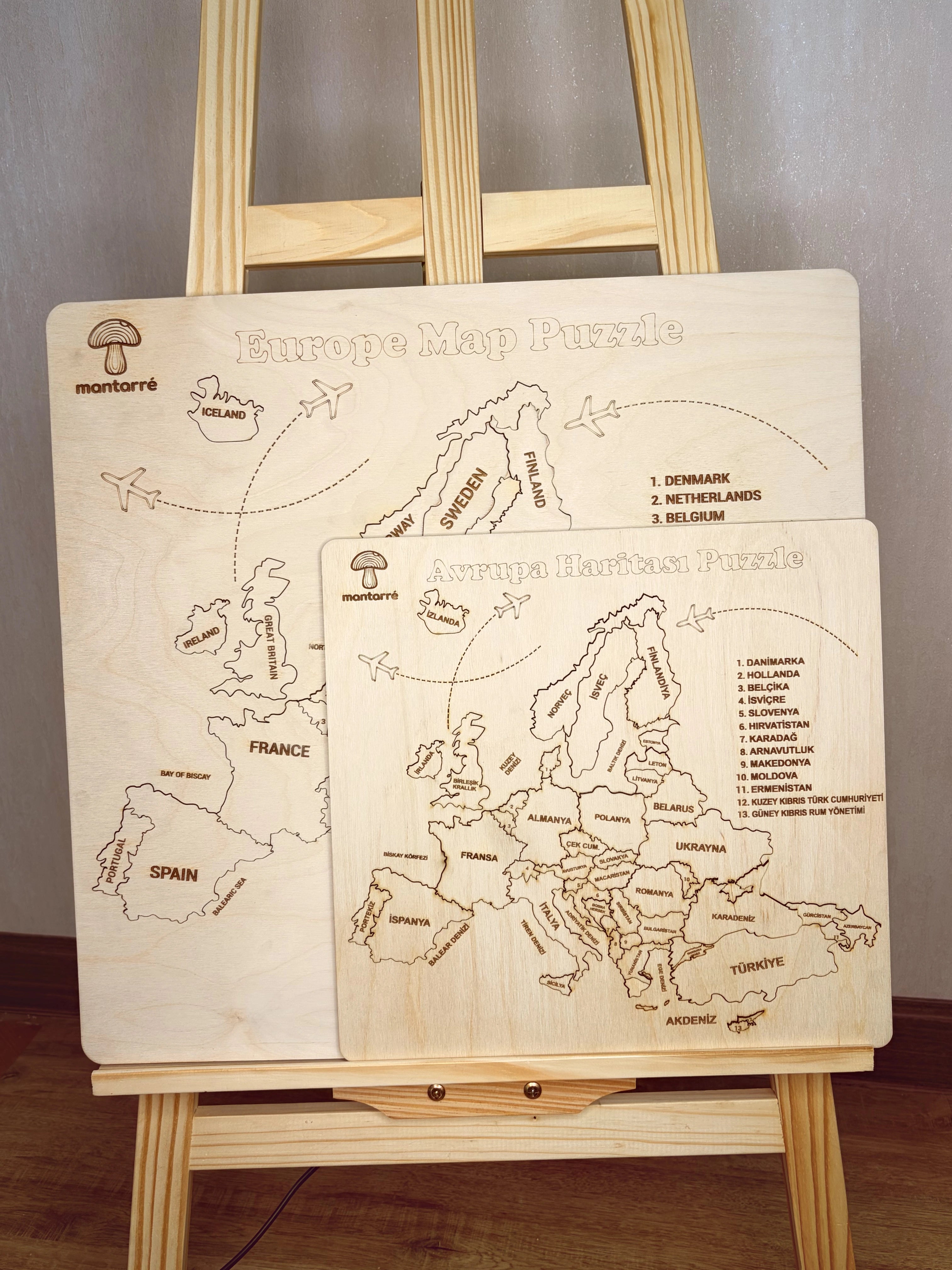 Avrupa Haritası Puzzle