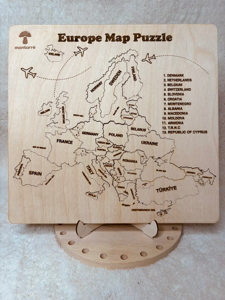 Avrupa Haritası Puzzle