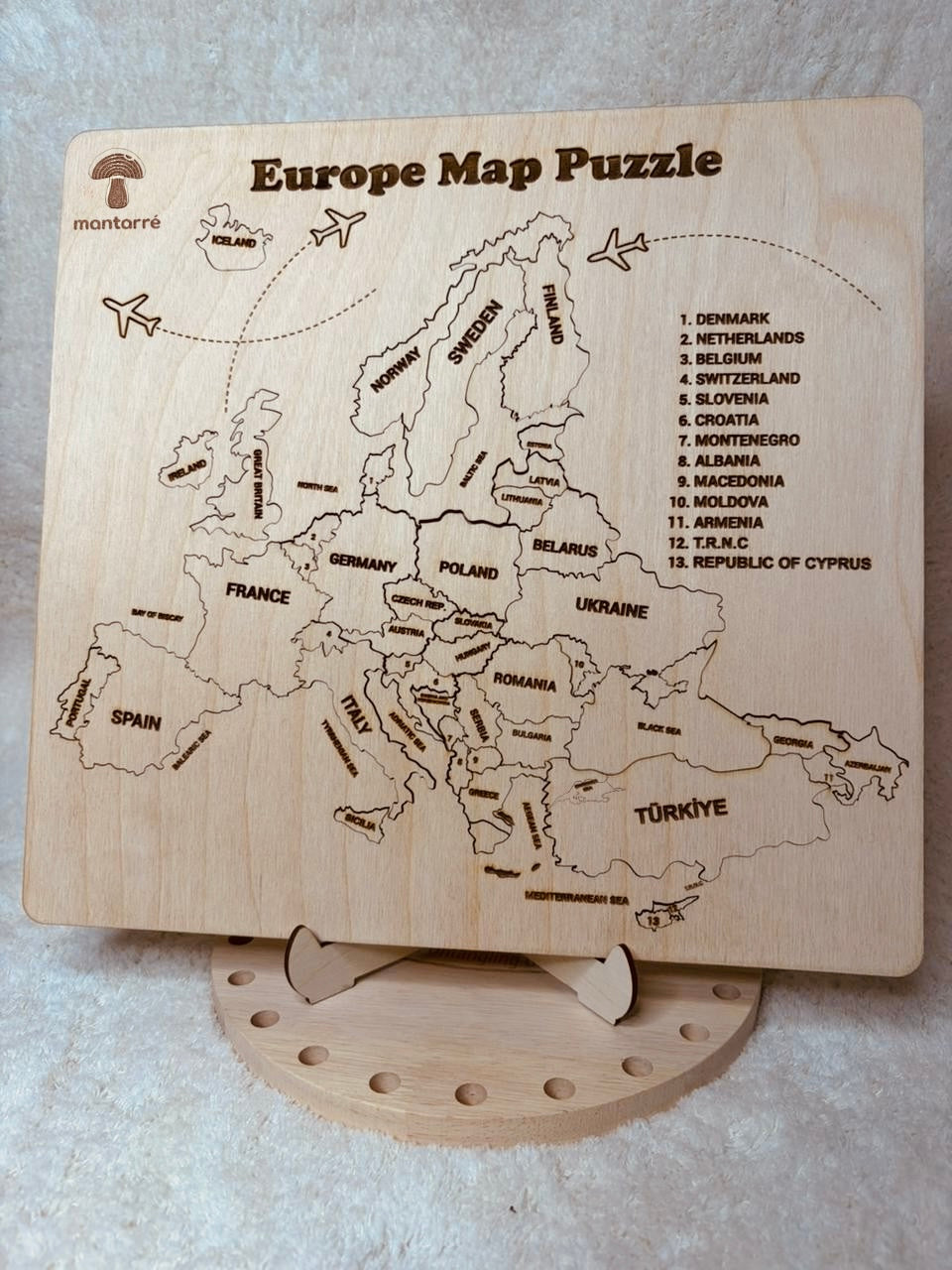 Avrupa Haritası Puzzle