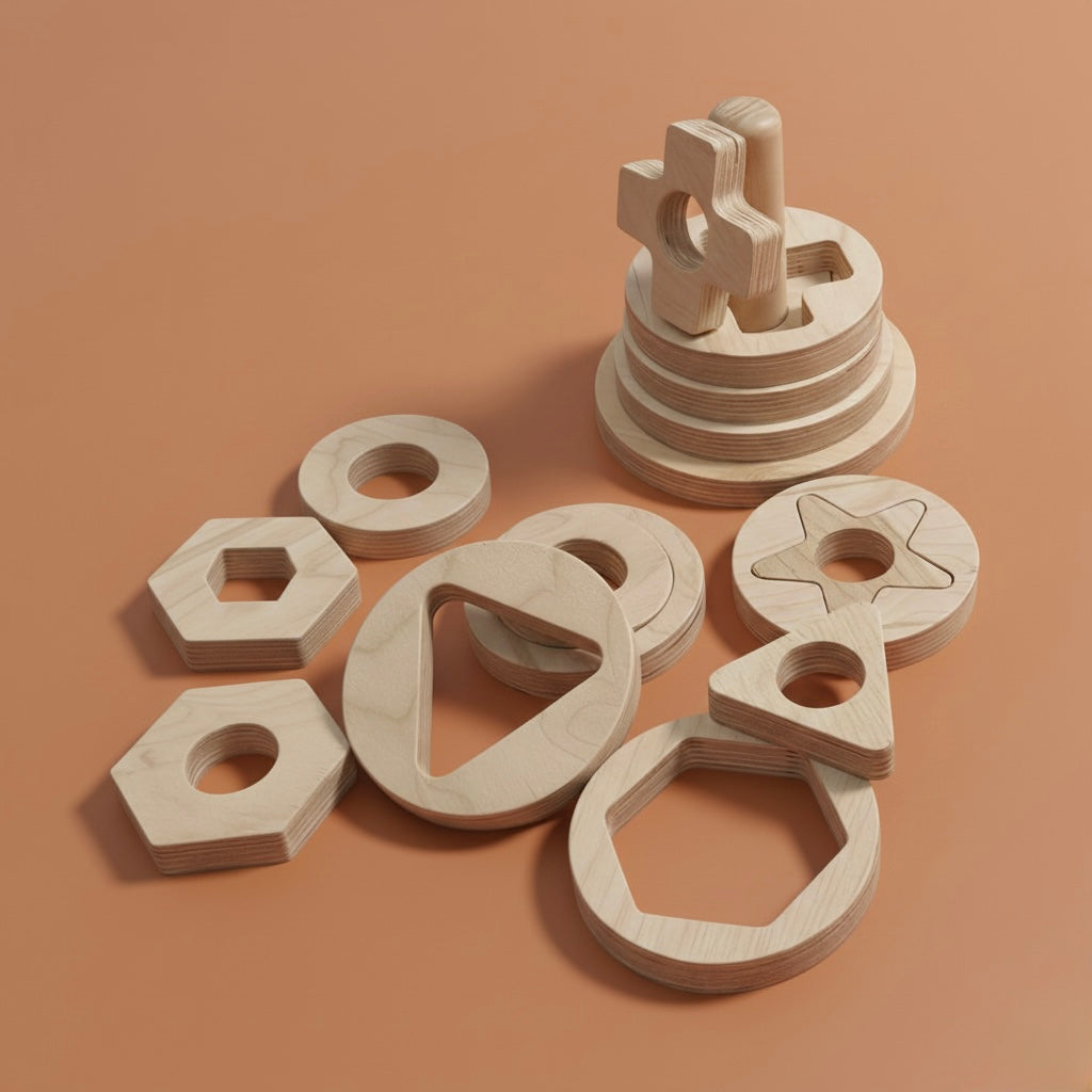 Montessori Geometrik Puzzle