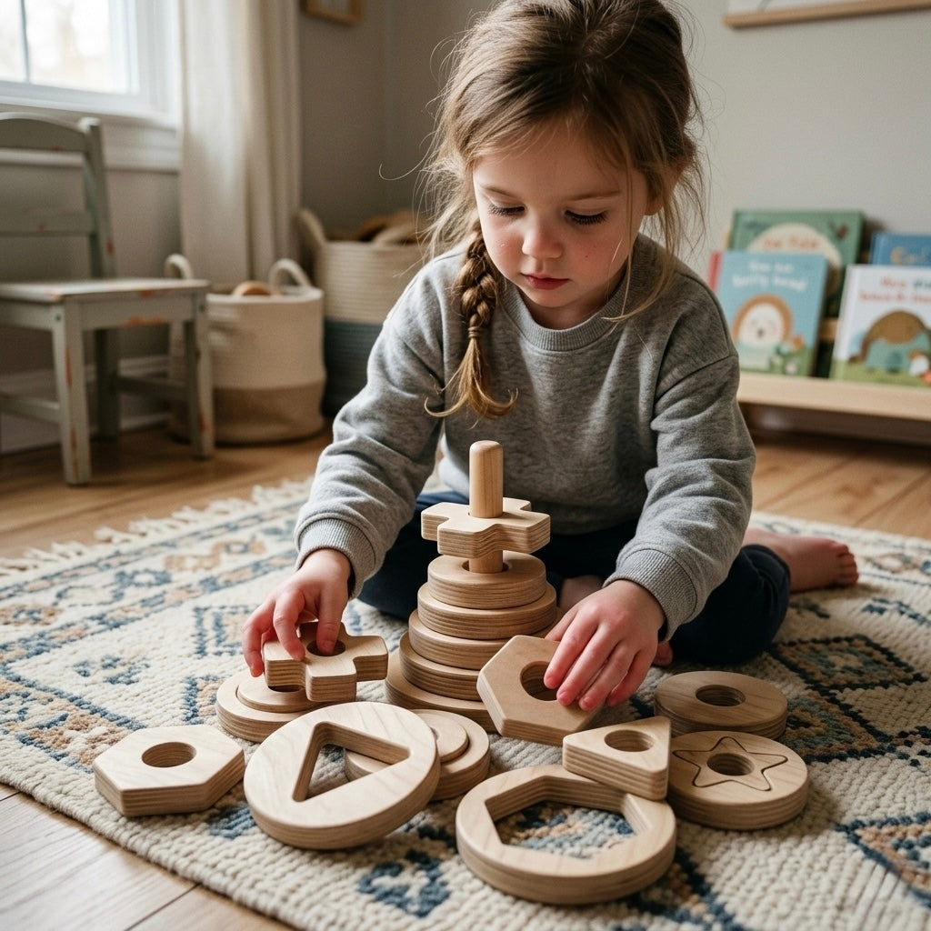 Montessori Geometrik Puzzle