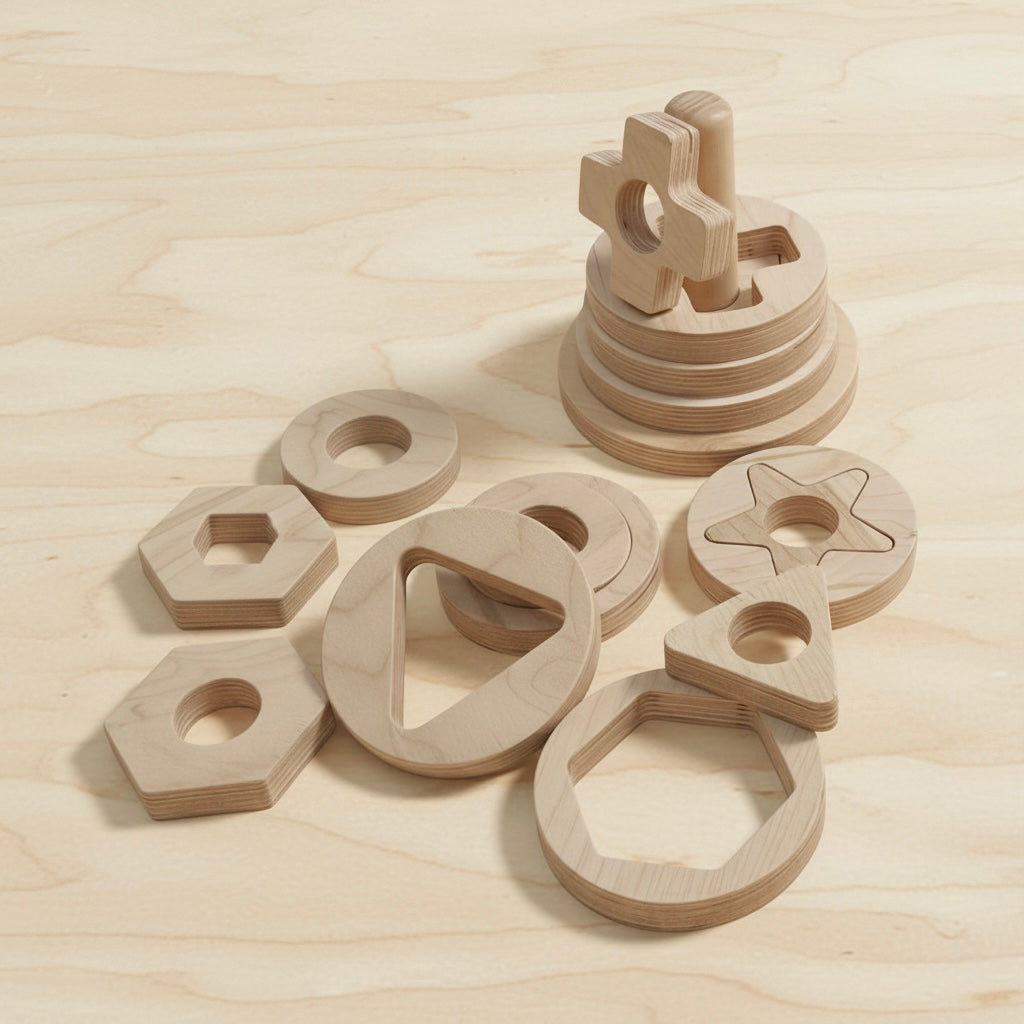 Montessori Geometrik Puzzle