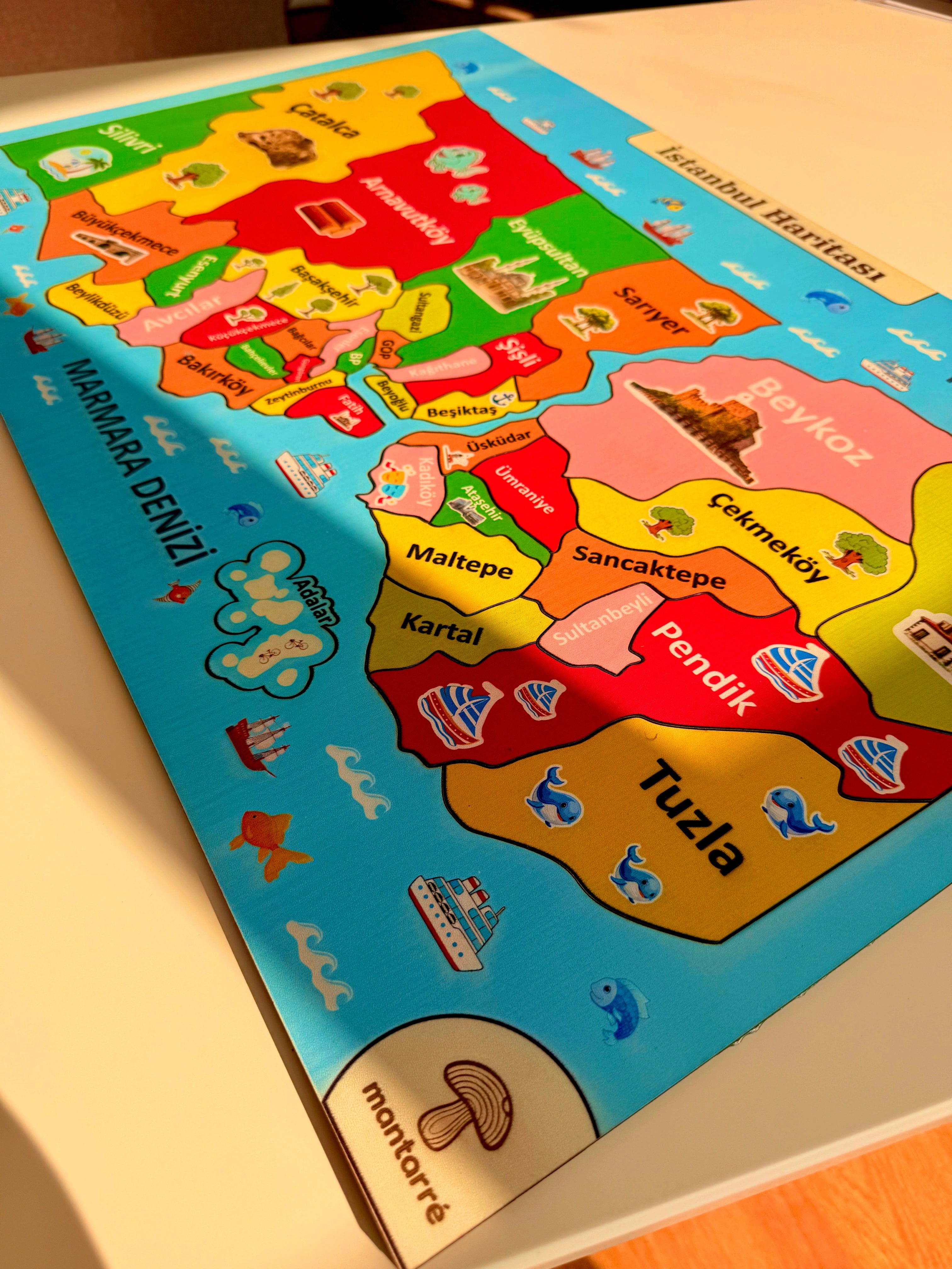 İstanbul Haritası Puzzle