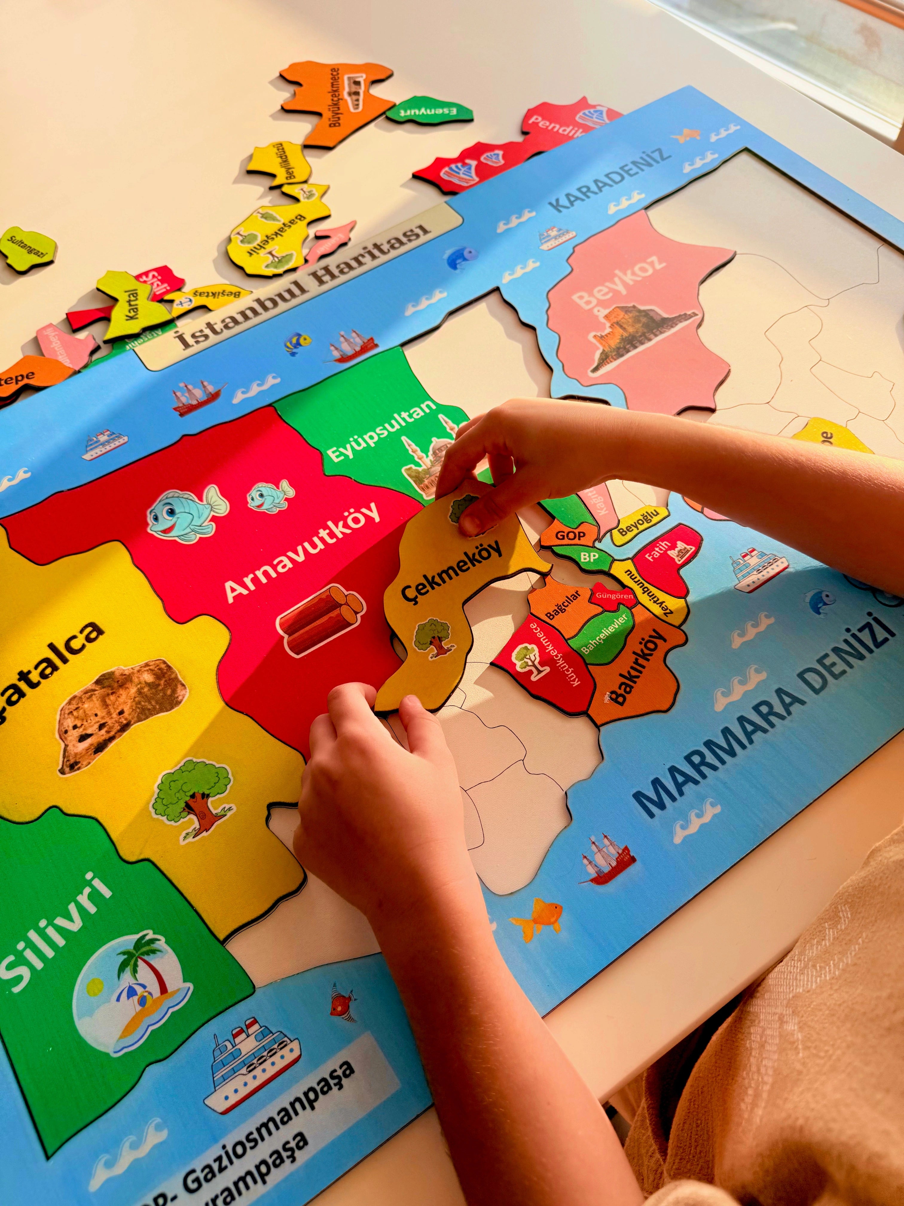 İstanbul Haritası Puzzle