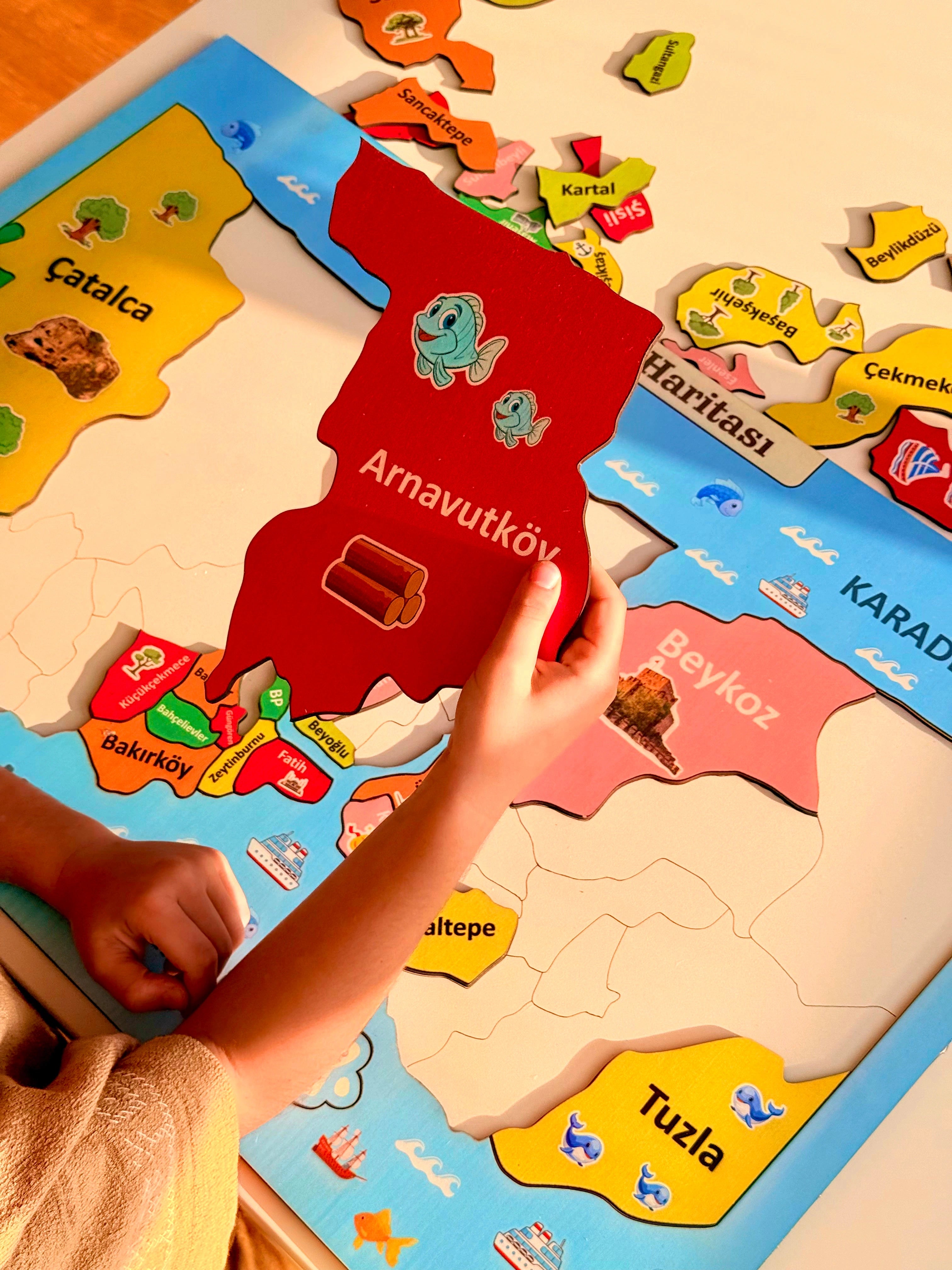 İstanbul Haritası Puzzle