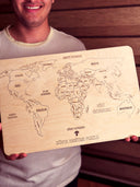 Dünya Haritası Puzzle