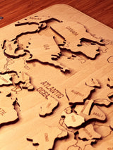 Dünya Haritası Puzzle